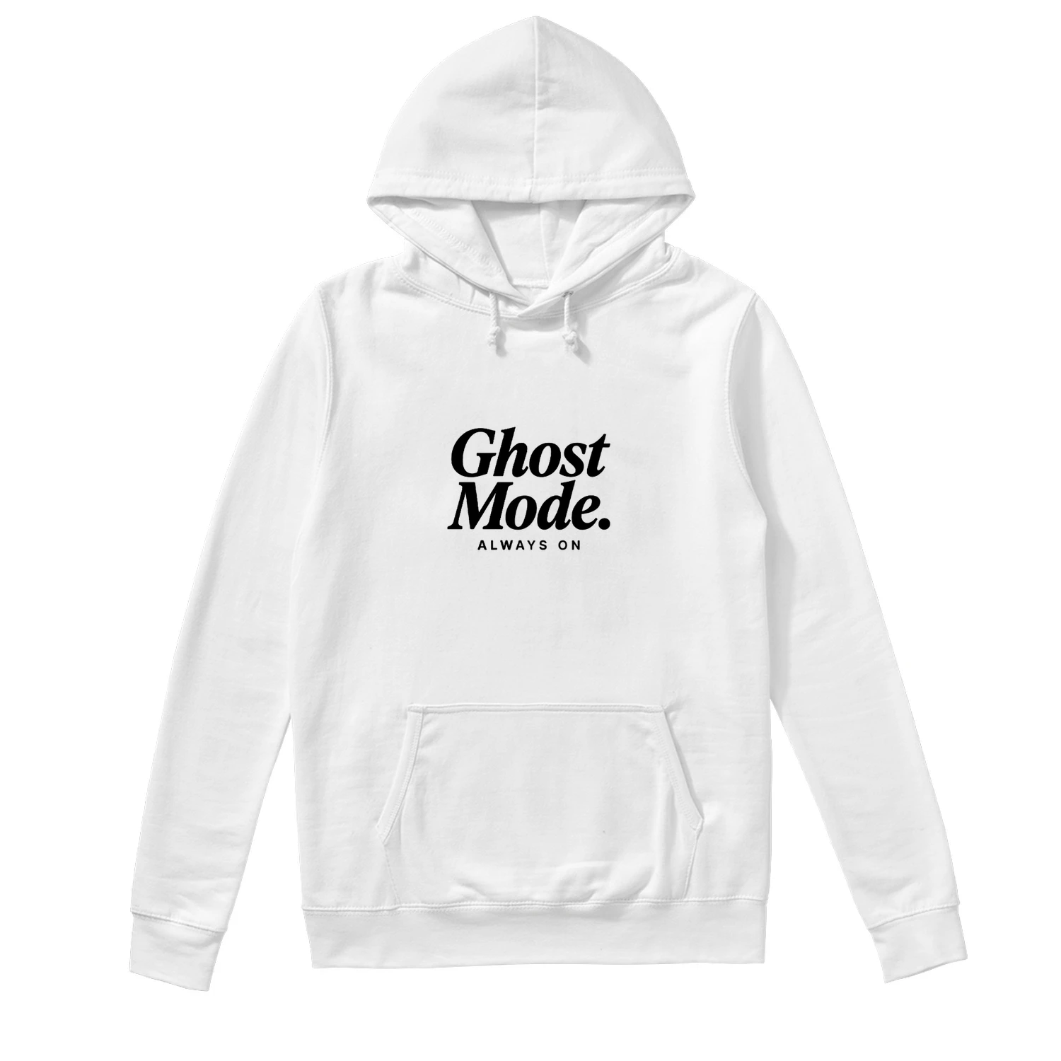 Ghost mode. Always on. Classic Unisex Hoodie