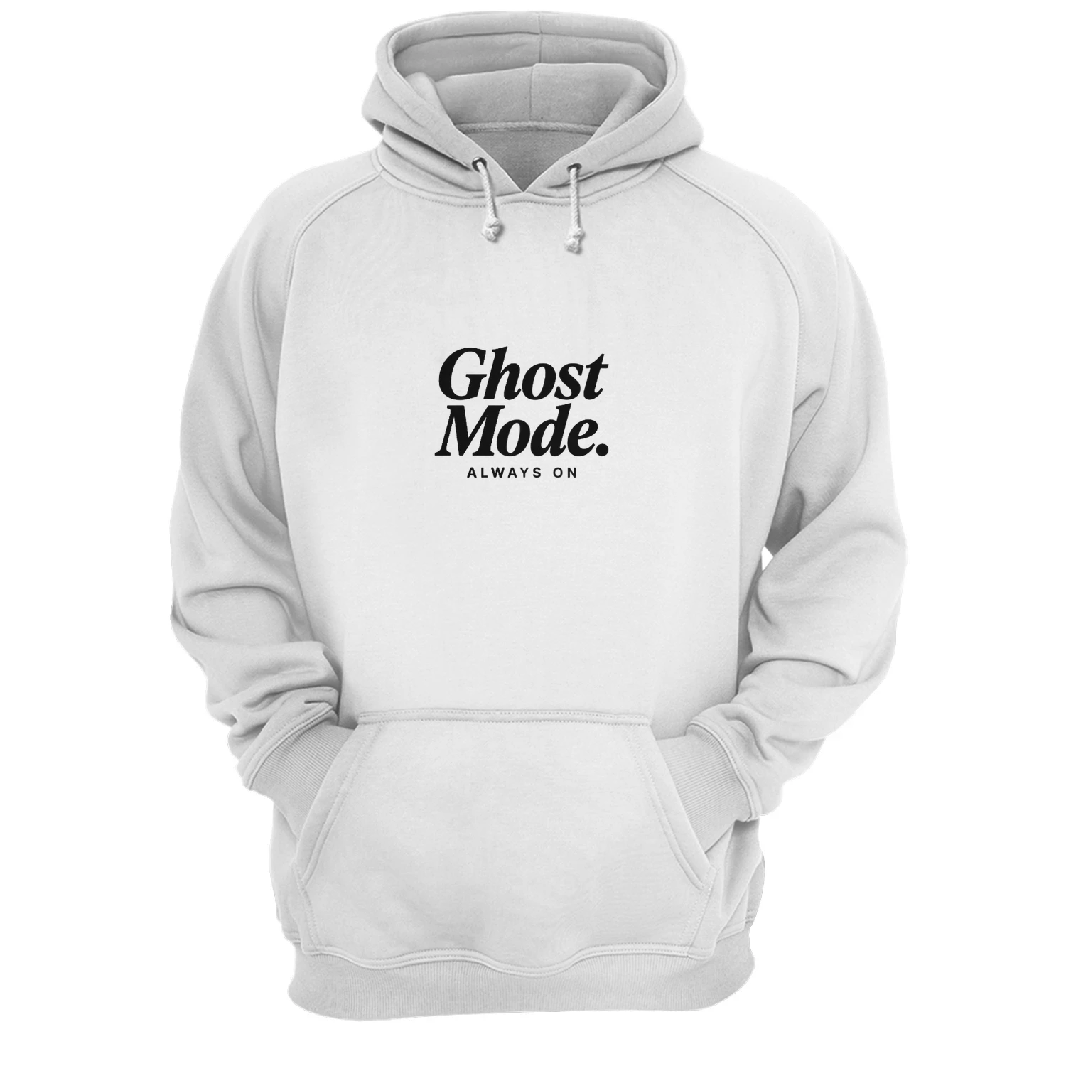 Ghost mode. Always on. Classic Unisex Hoodie