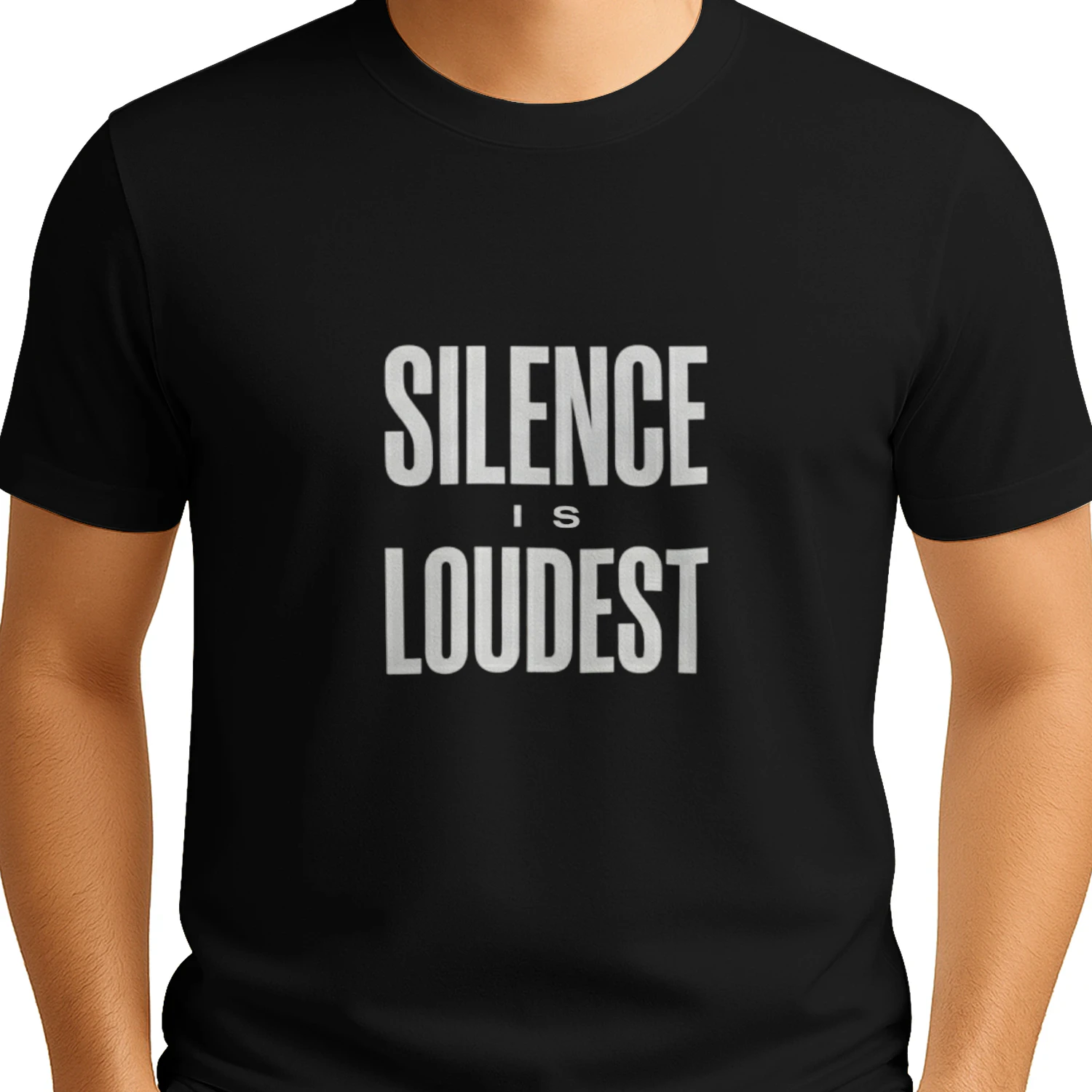 Silence is loudest Classic Unisex T-shirt