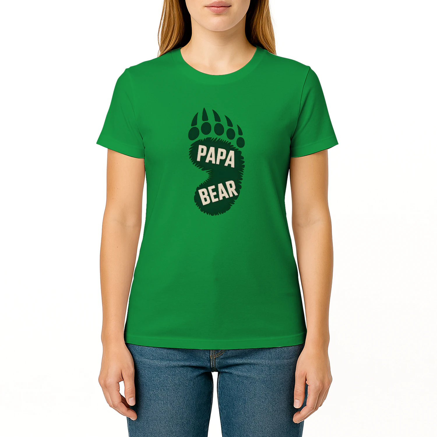 Papa Bear Classic Unisex T-Shirt | Bear Dad Shirt | Proud Father Gift | Dad Life Family Apparel