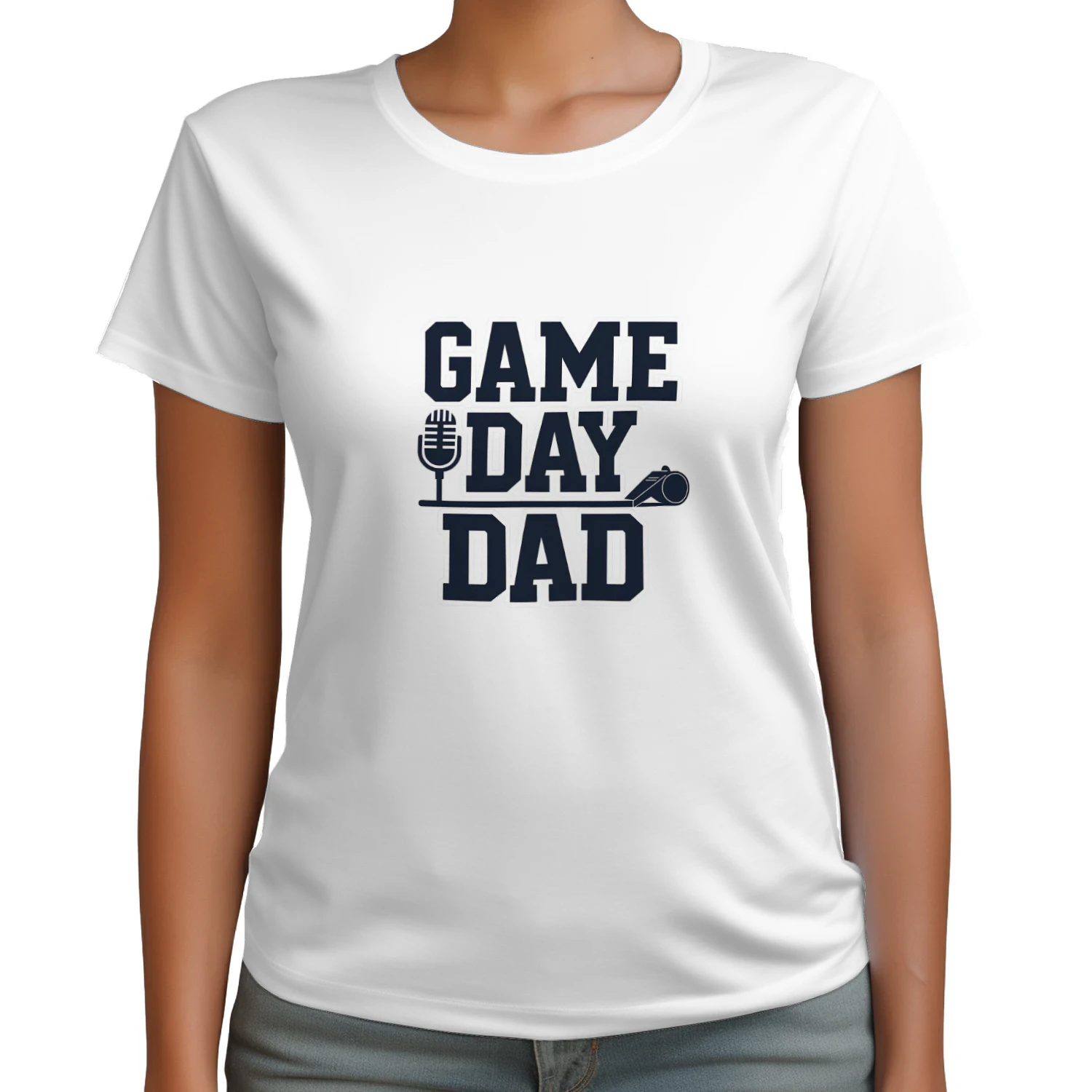 Game Day Dad Classic Unisex T-Shirt | Funny Sports Dad Gift | Athletic Father Shirt | Game Day Dad Tee