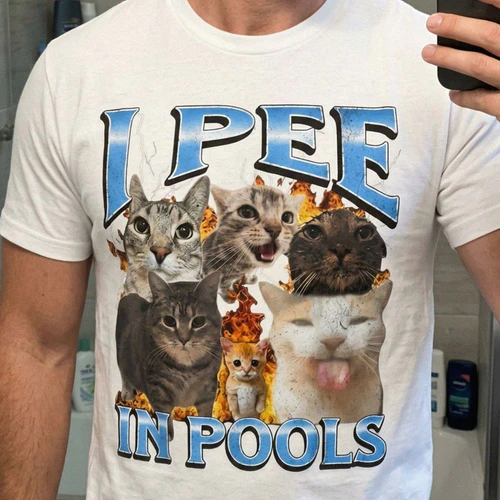 I pee in pools cat