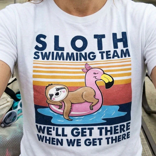 Sloth swimming team