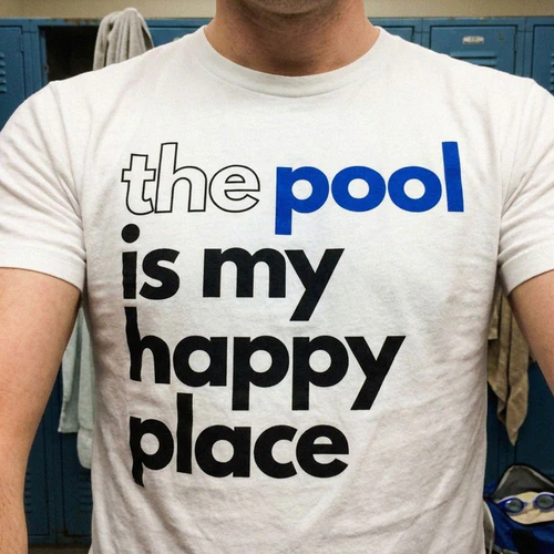the pool is my happy place