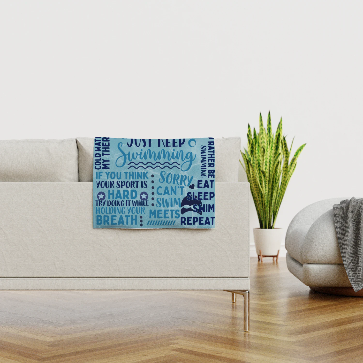 Just keep swimming Blanket