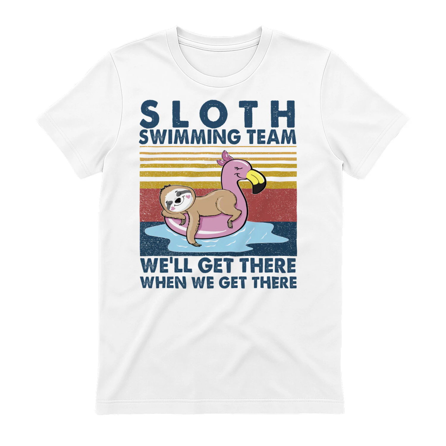 Sloth swimming team