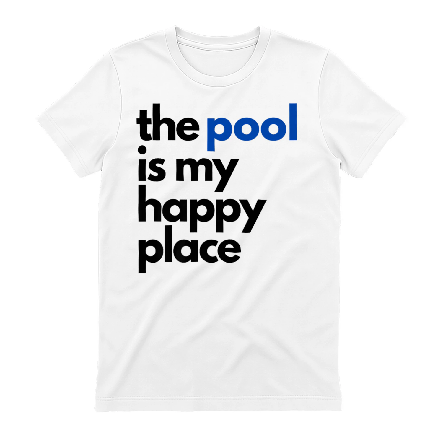 the pool is my happy place