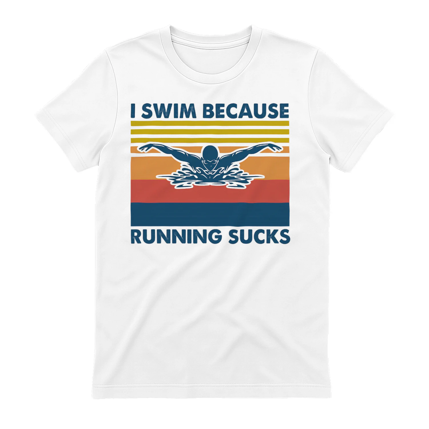 I swim because running sucks