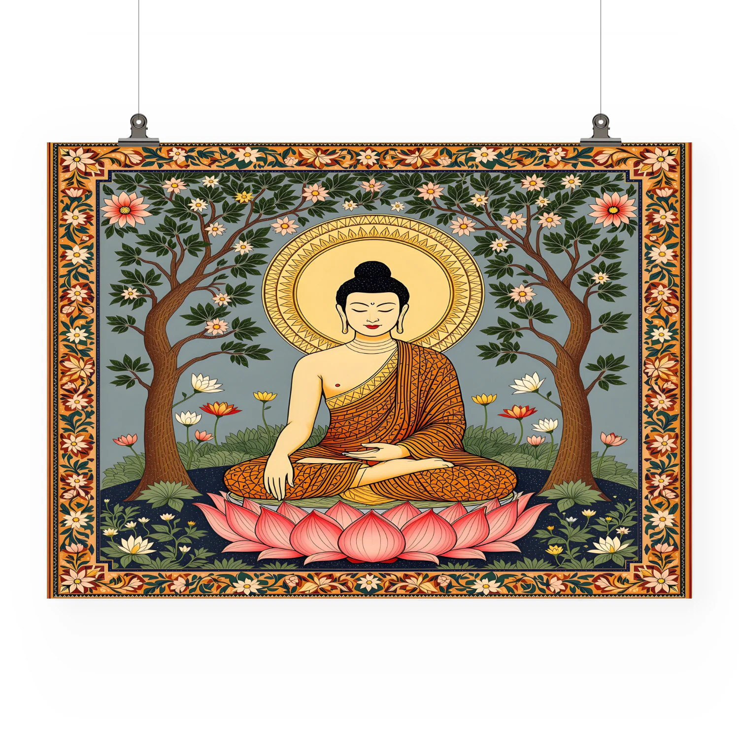 Buddha in the Garden of Serenity