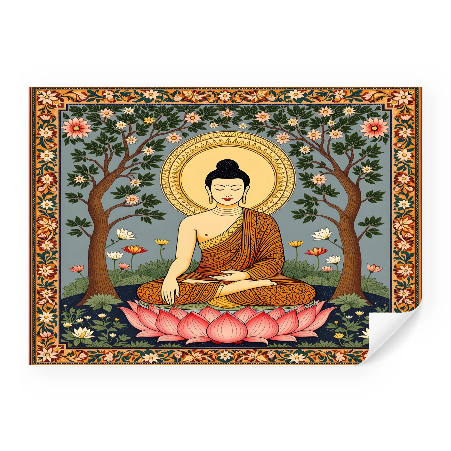 Serenity of the Buddha — Art Poster