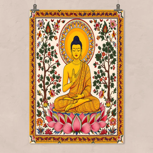 Buddha in the Garden of Serenity