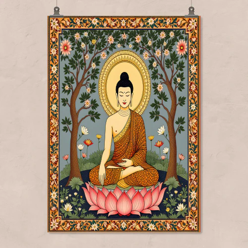 Buddha in the Garden of Serenity Copy