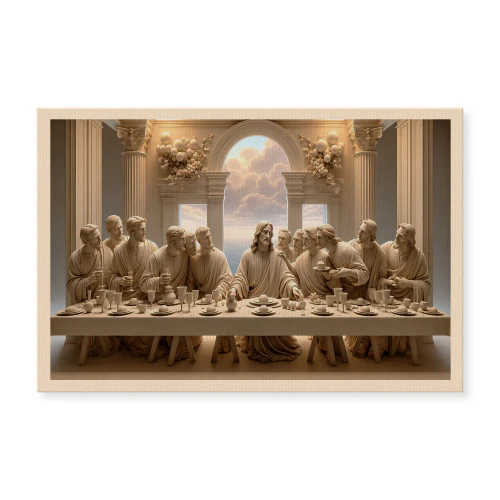 Jesus & The Apostles — Timeless Christian Canvas Wall Art