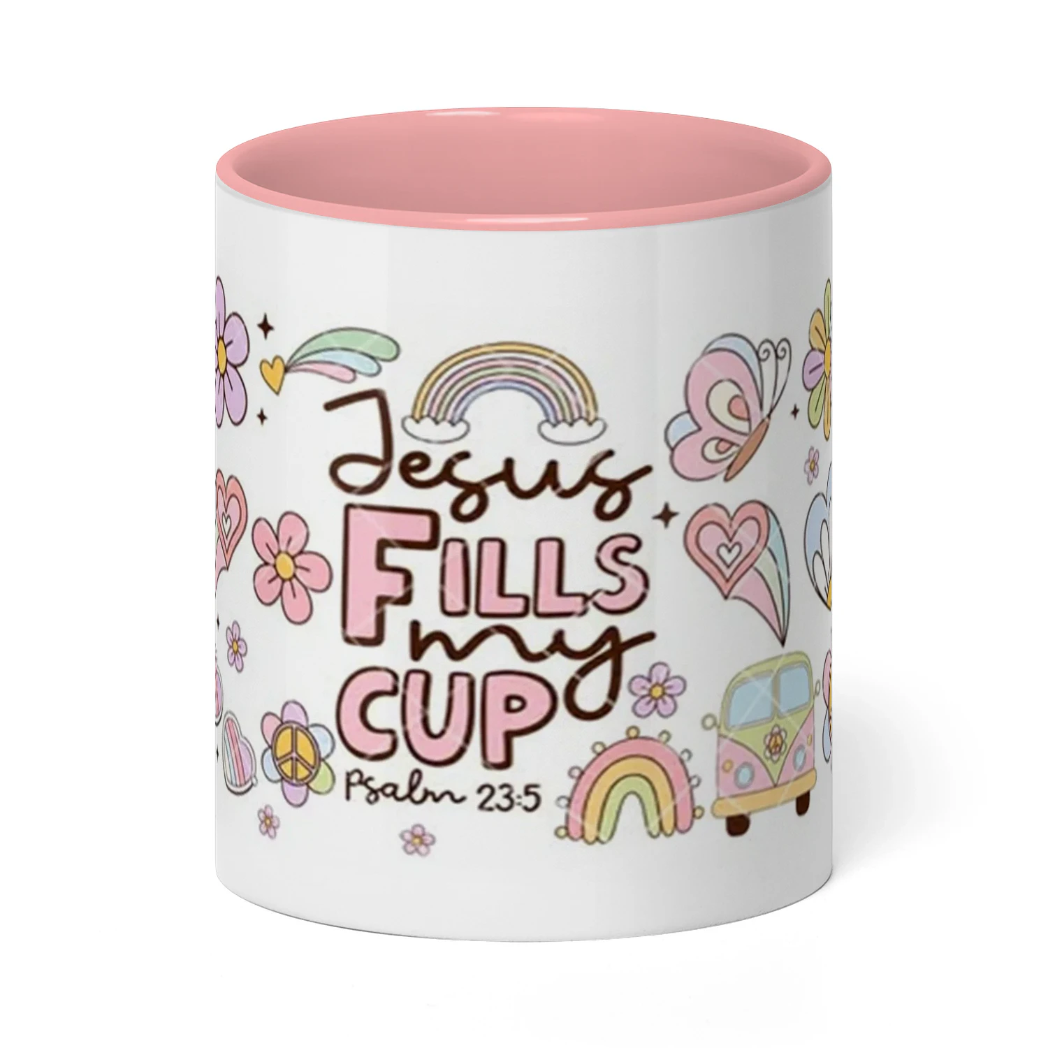 Christian Coffee Mug | "Jesus Fills my Cup"