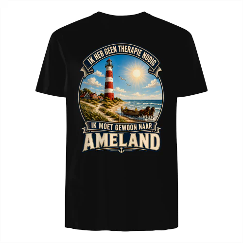 Ik heb geen therapie nodig, ik moet gewoon naar Ameland
