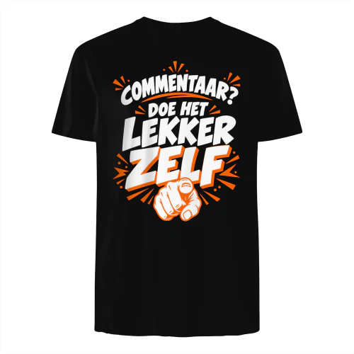 Commentaar? Doe Het Lekker Zelf