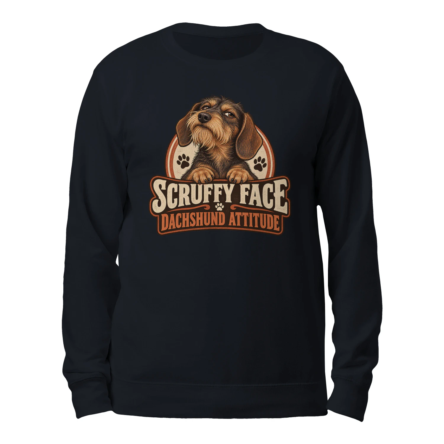 Scruffy Face Dachshund Attitude