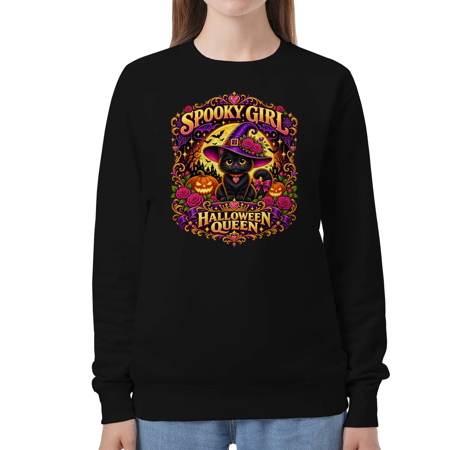 Spooky Girl Halloween Queen