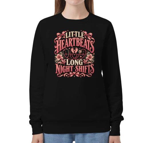 Retro Coquette Labor and Delivery Nurse Sweatshirt