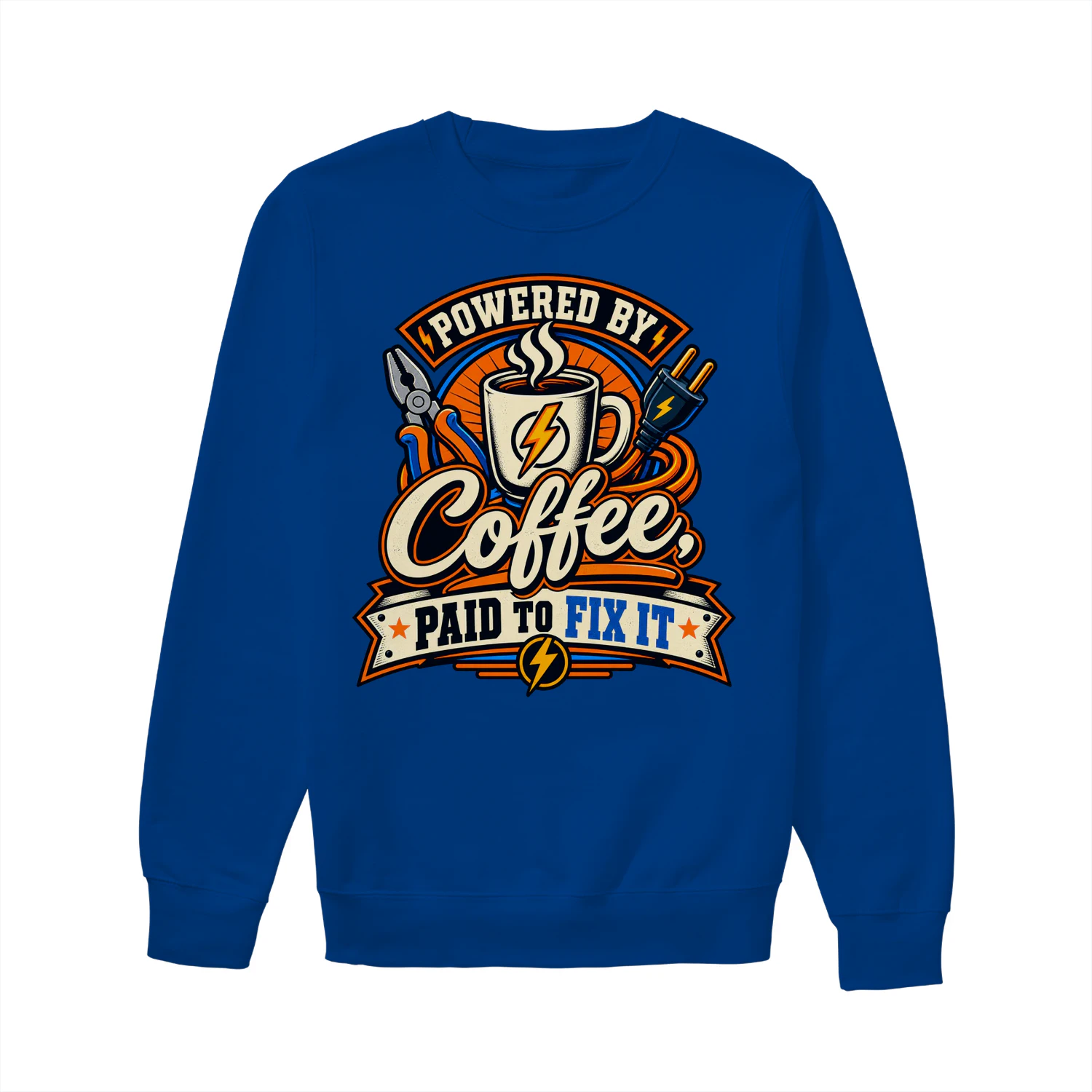 Powered By Coffee Paid To Fix It 