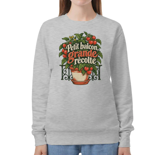 Sweatshirt Petit balcon, grande récolte