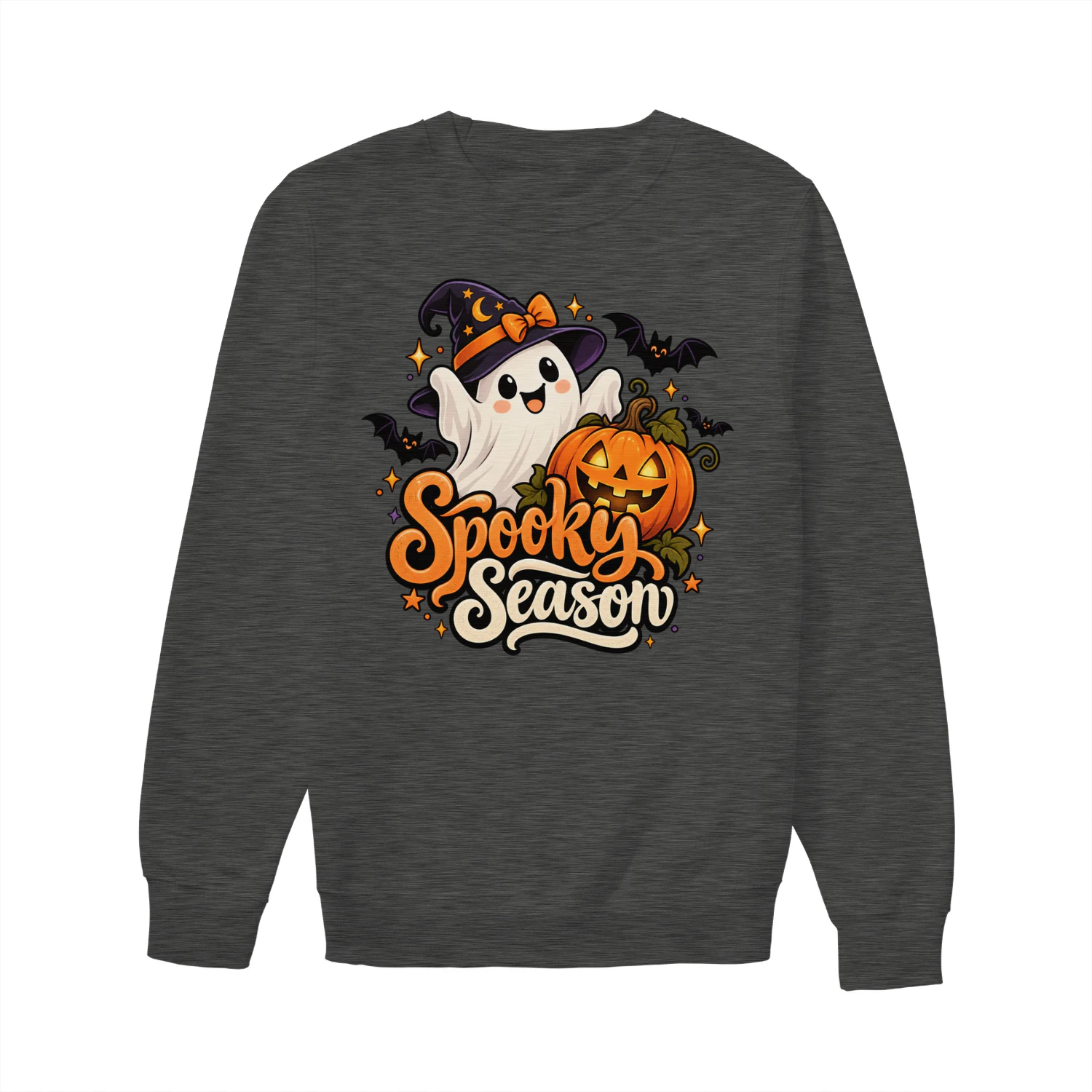 Spooky Season Ghost & Pumpkin Halloween