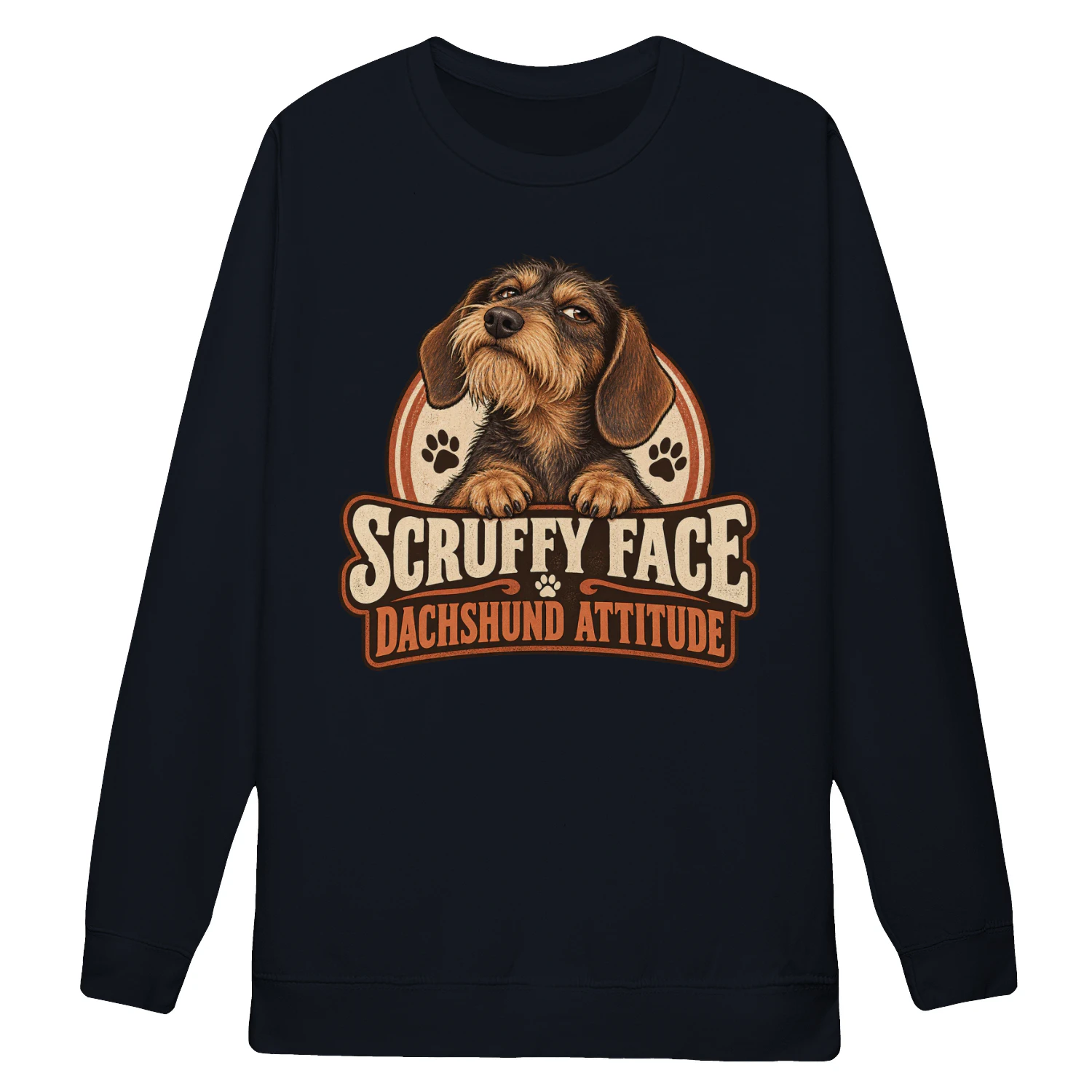 Scruffy Face Dachshund Attitude
