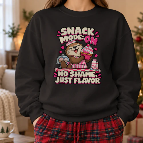 Snack Mode: ON! No Shame, Just Flavor Sweater