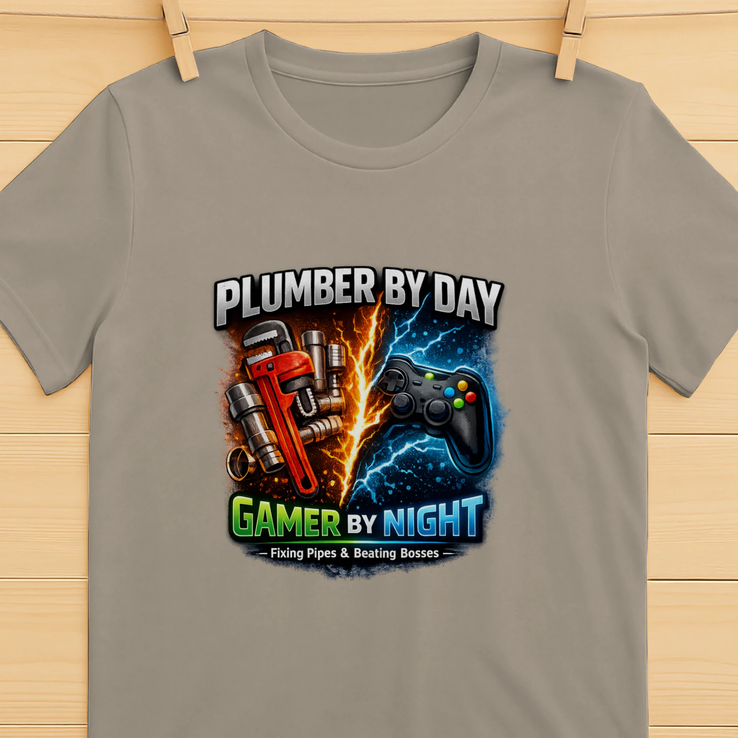 Plumber By Day, Gamer By Night, 