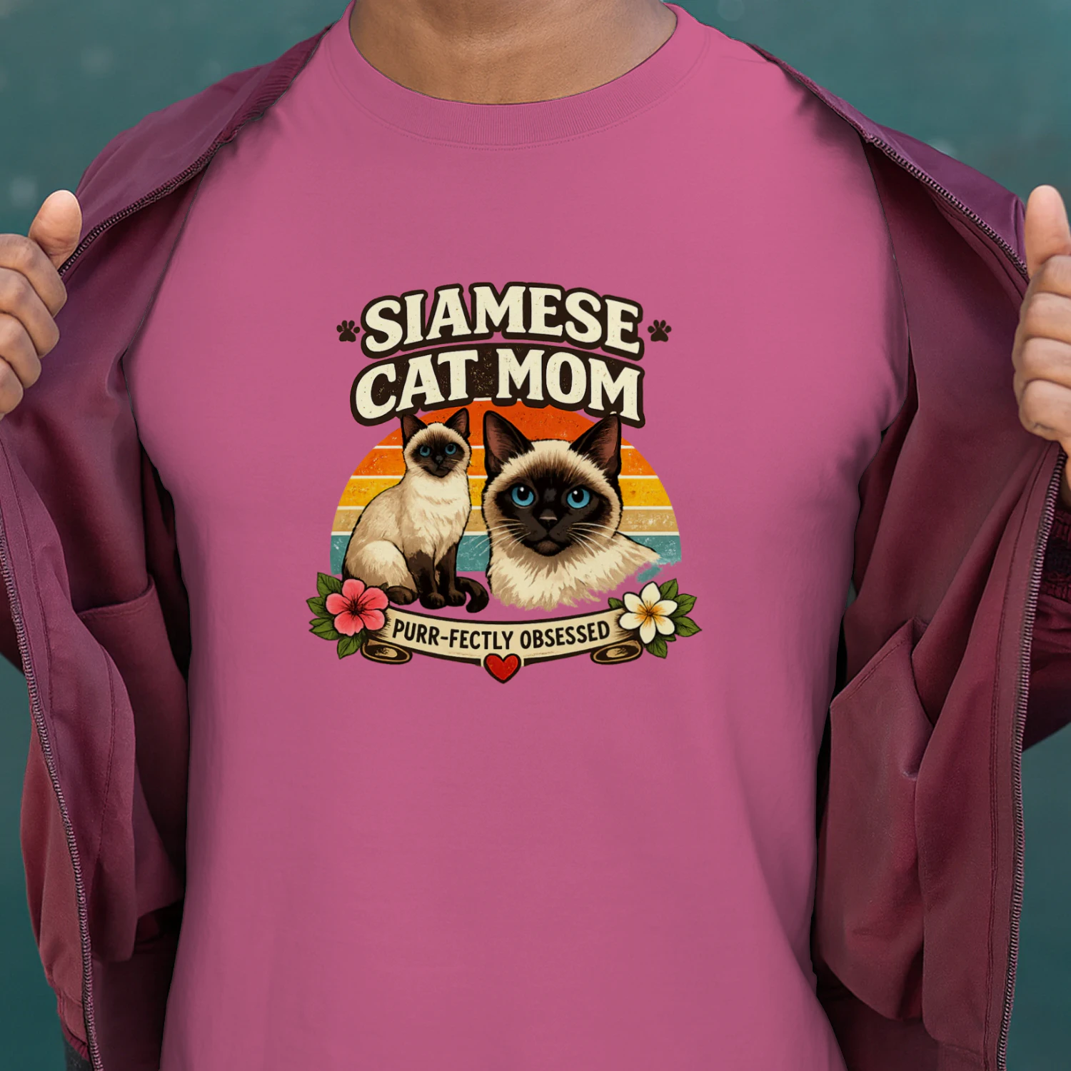 Siamese Cat Mom 