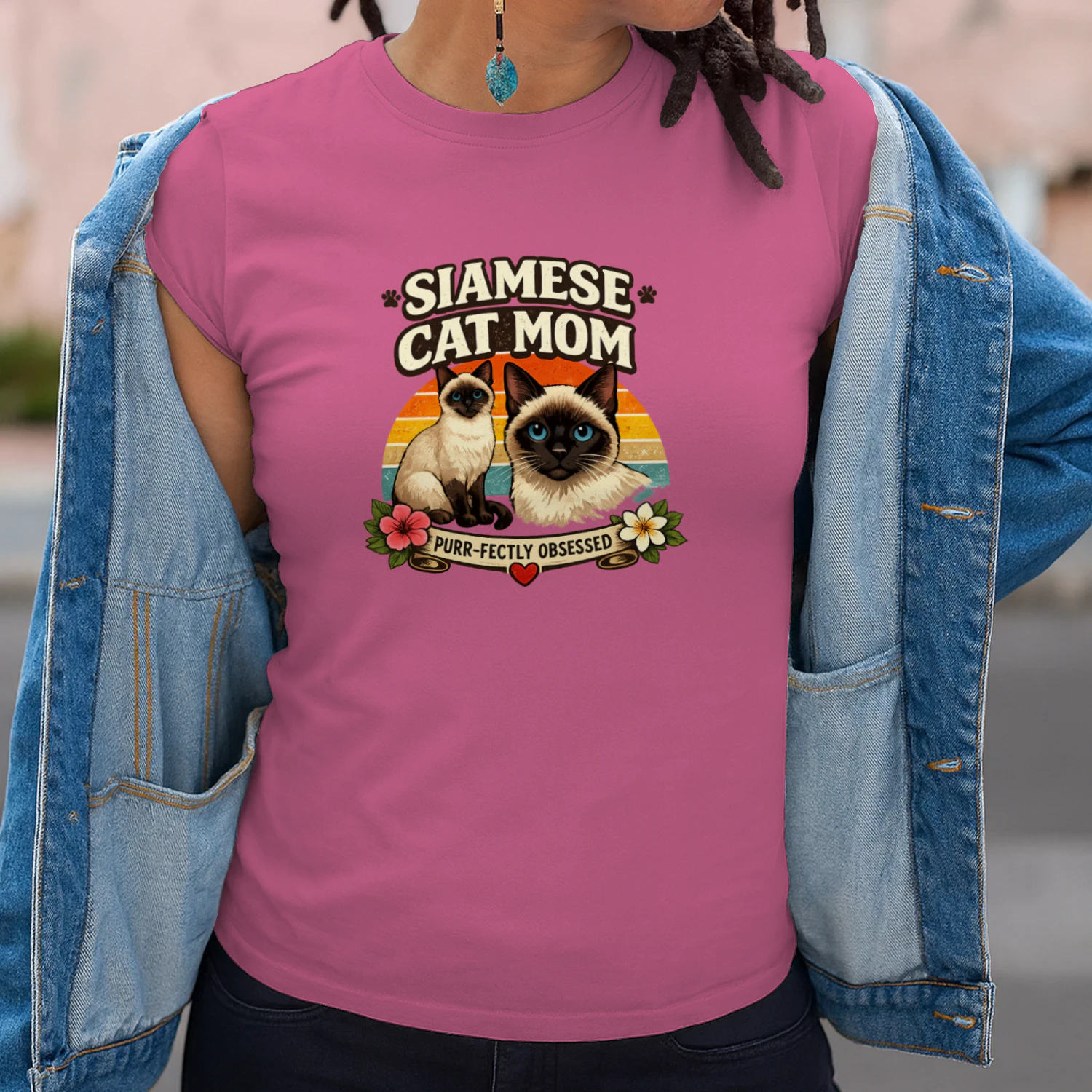 Siamese Cat Mom 