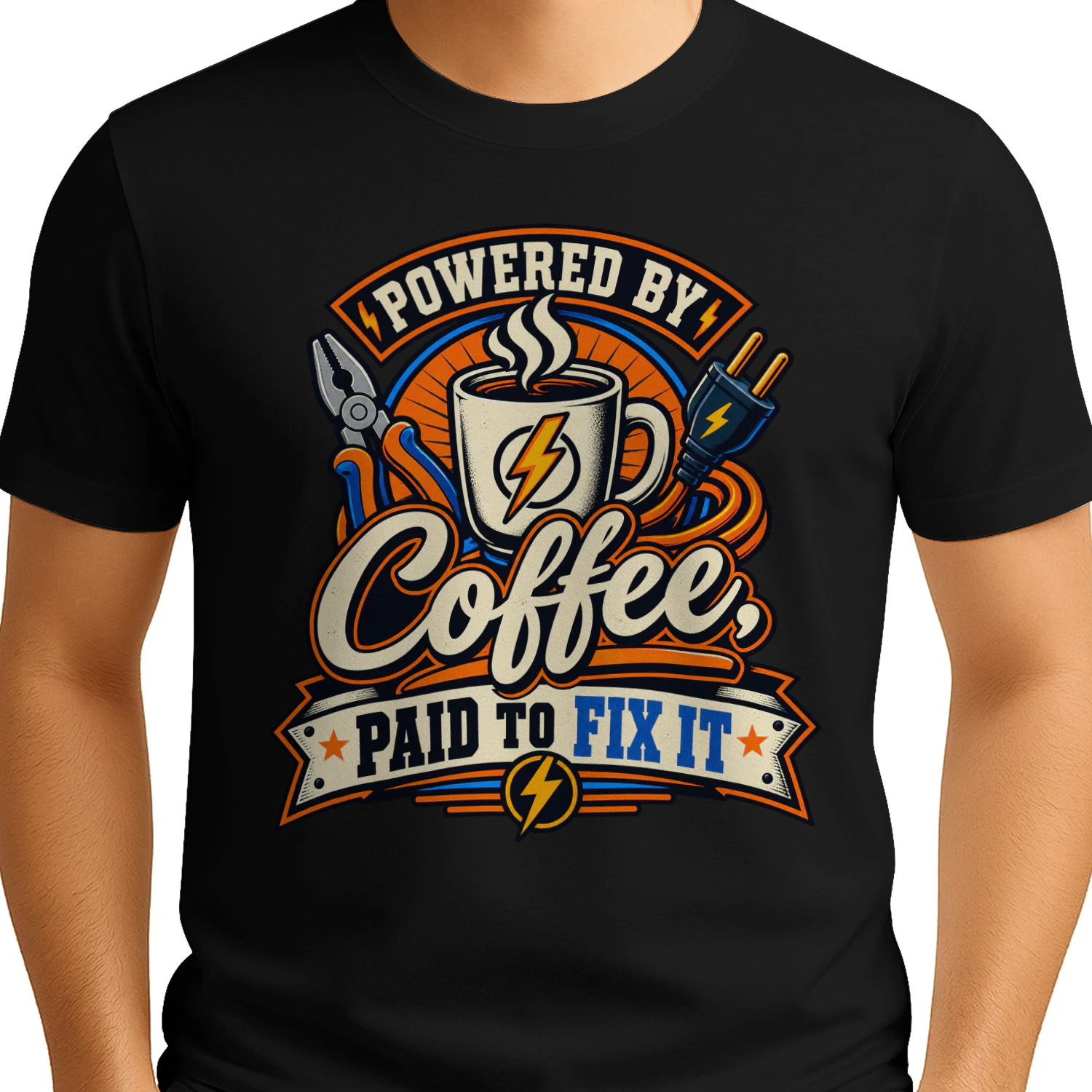 Powered By Coffee Paid To Fix It 