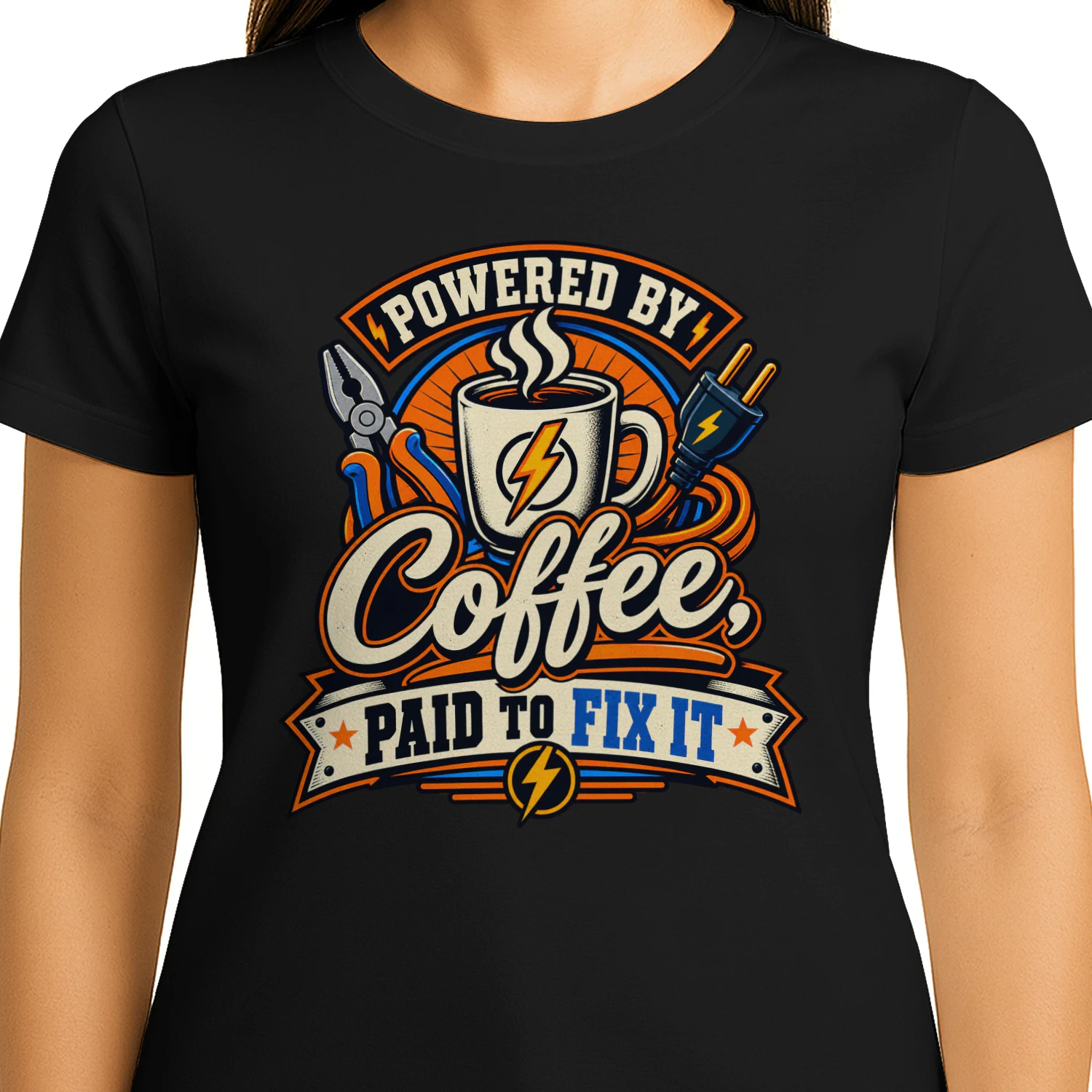 Powered By Coffee Paid To Fix It 