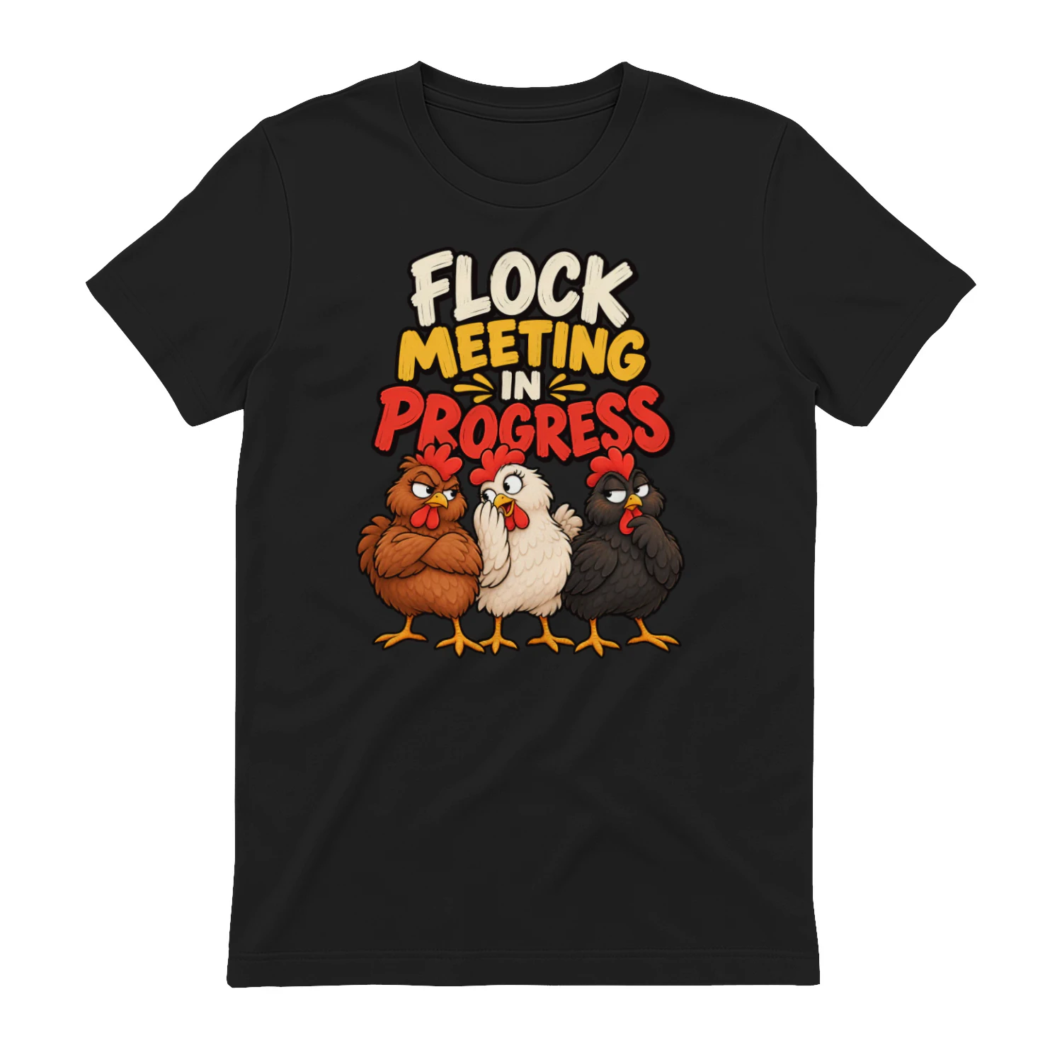 Flock Meeting In Progress
