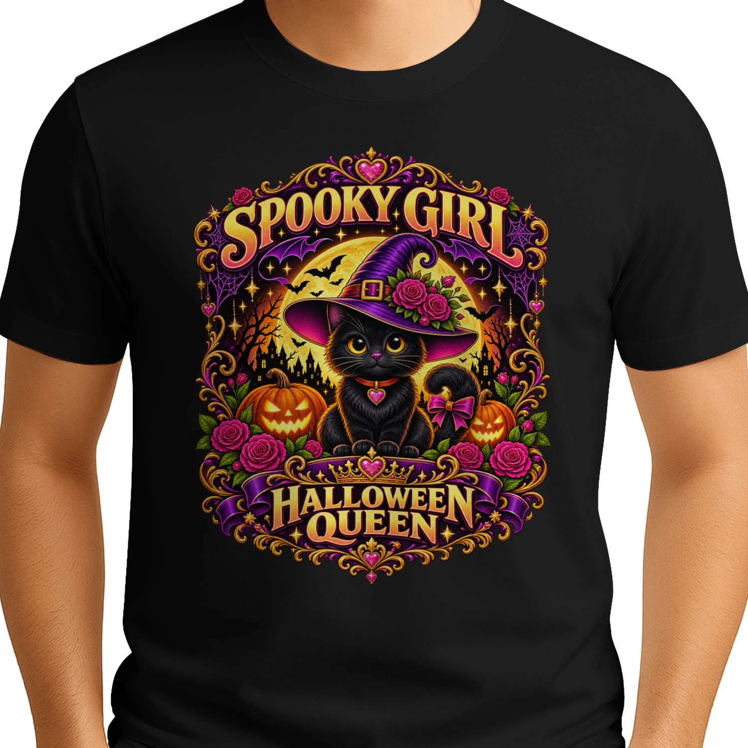 Spooky Girl Halloween Queen