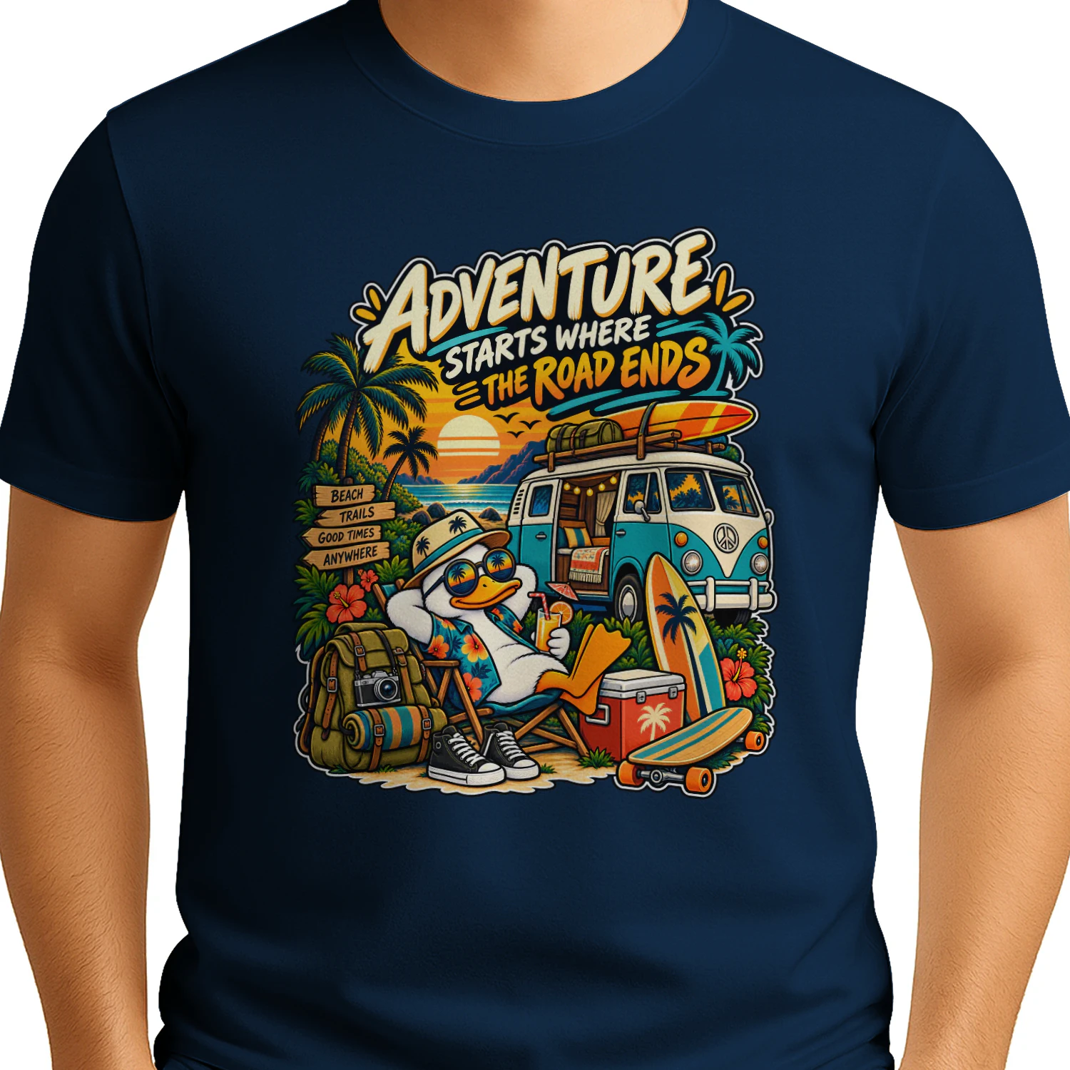 Adventure Starts Where The Road Ends