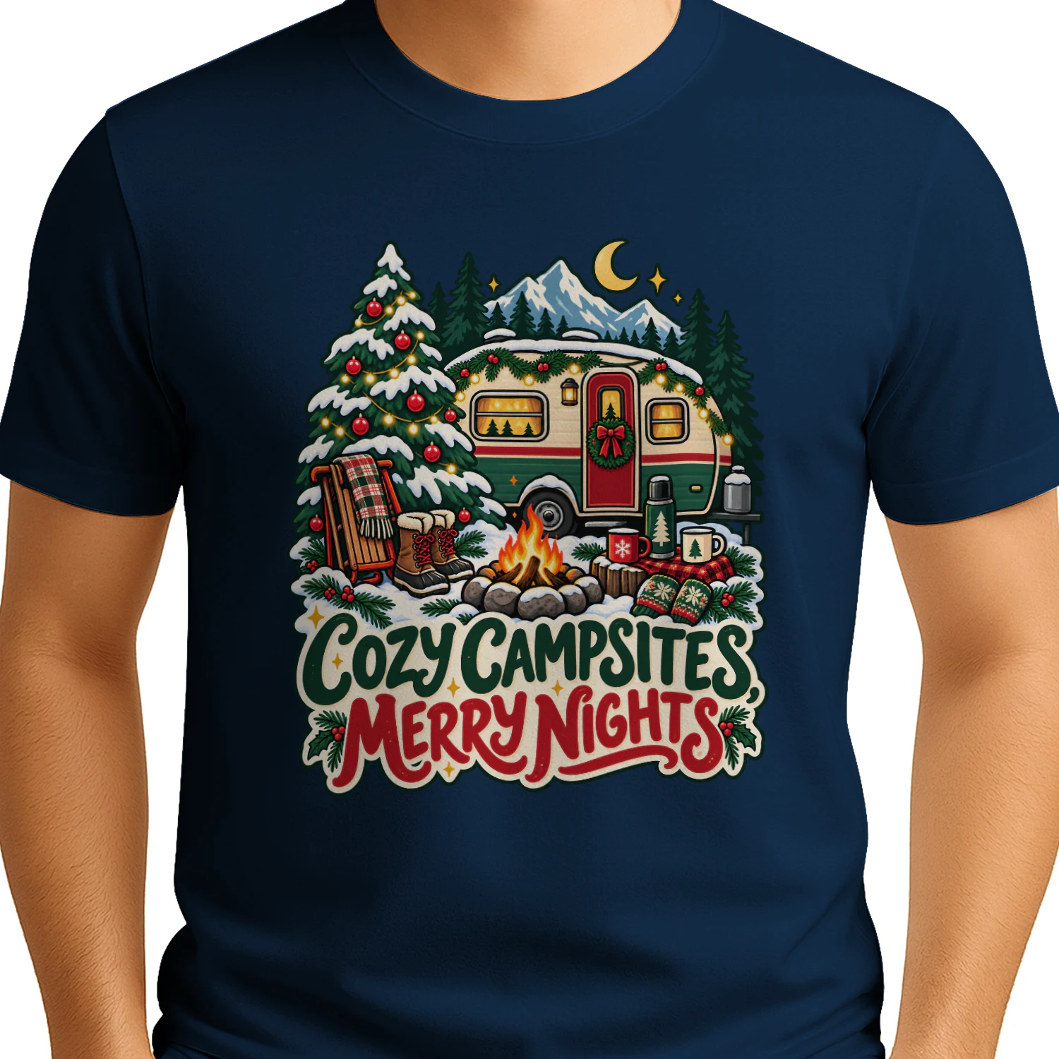 Cozy Campsites Merry Nights