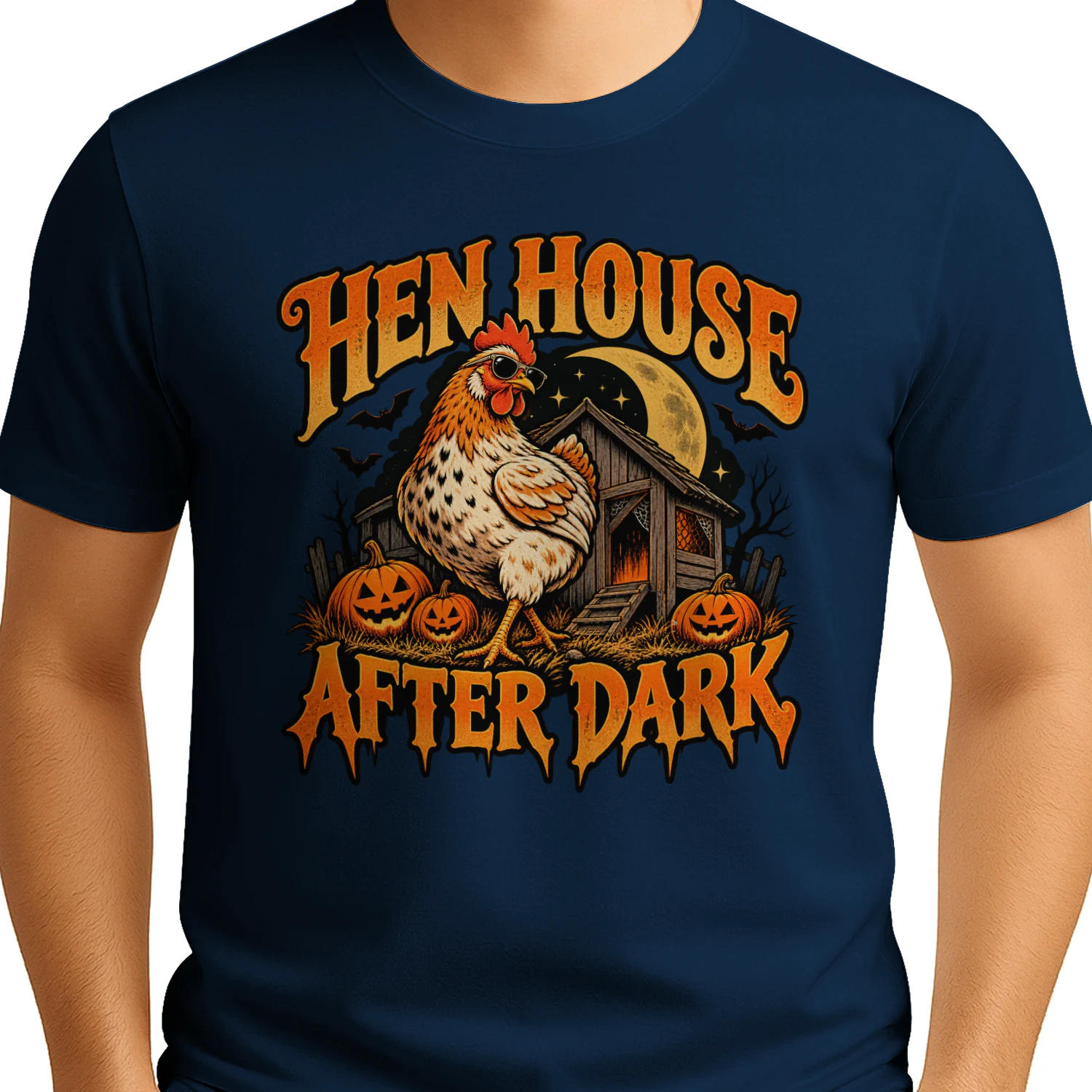 Hen House After Dark