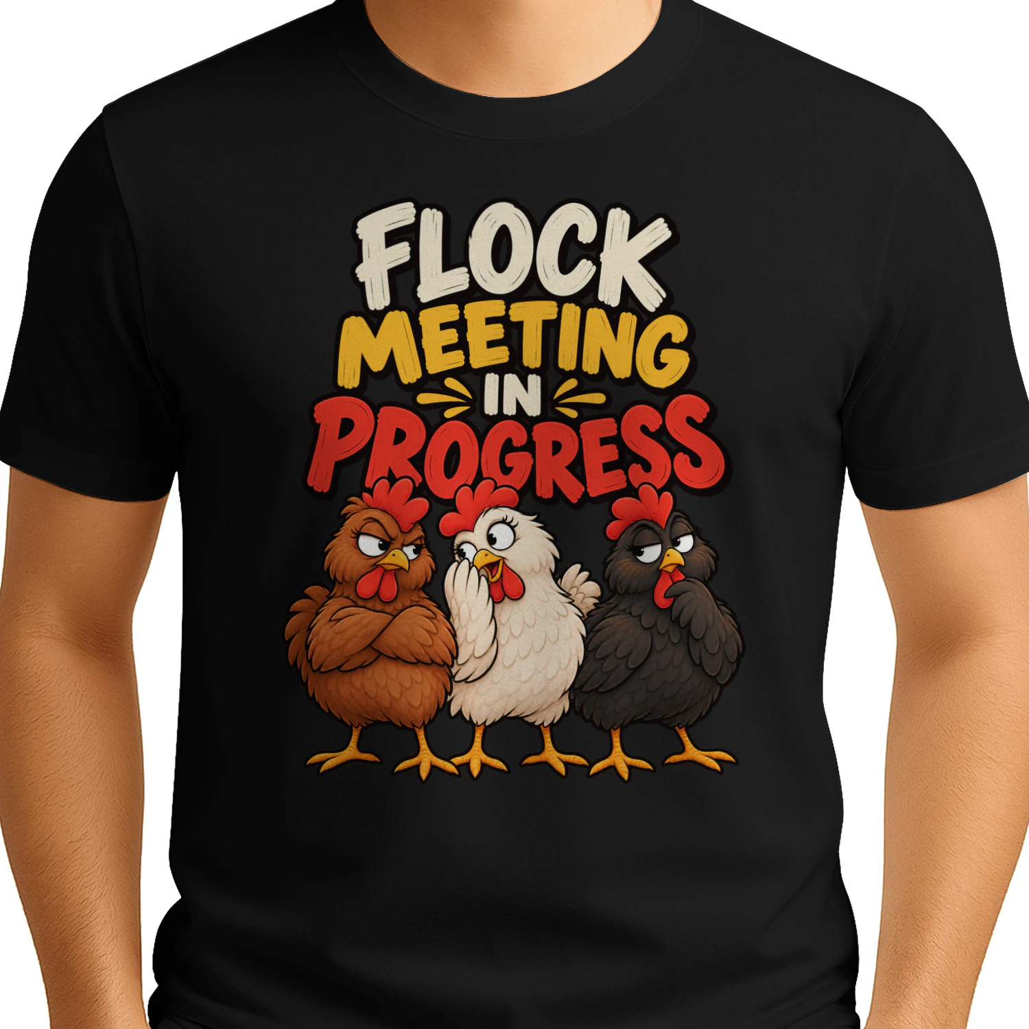 Flock Meeting In Progress