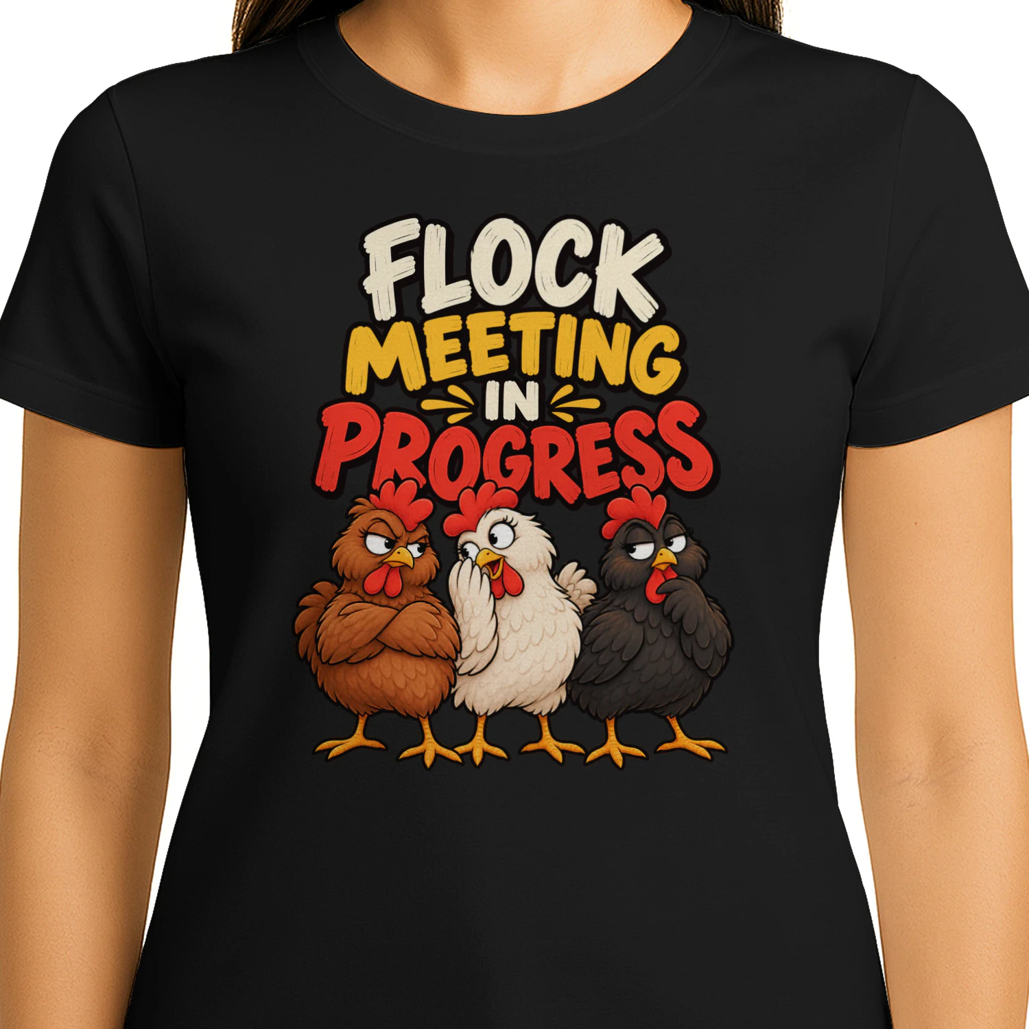 Flock Meeting In Progress