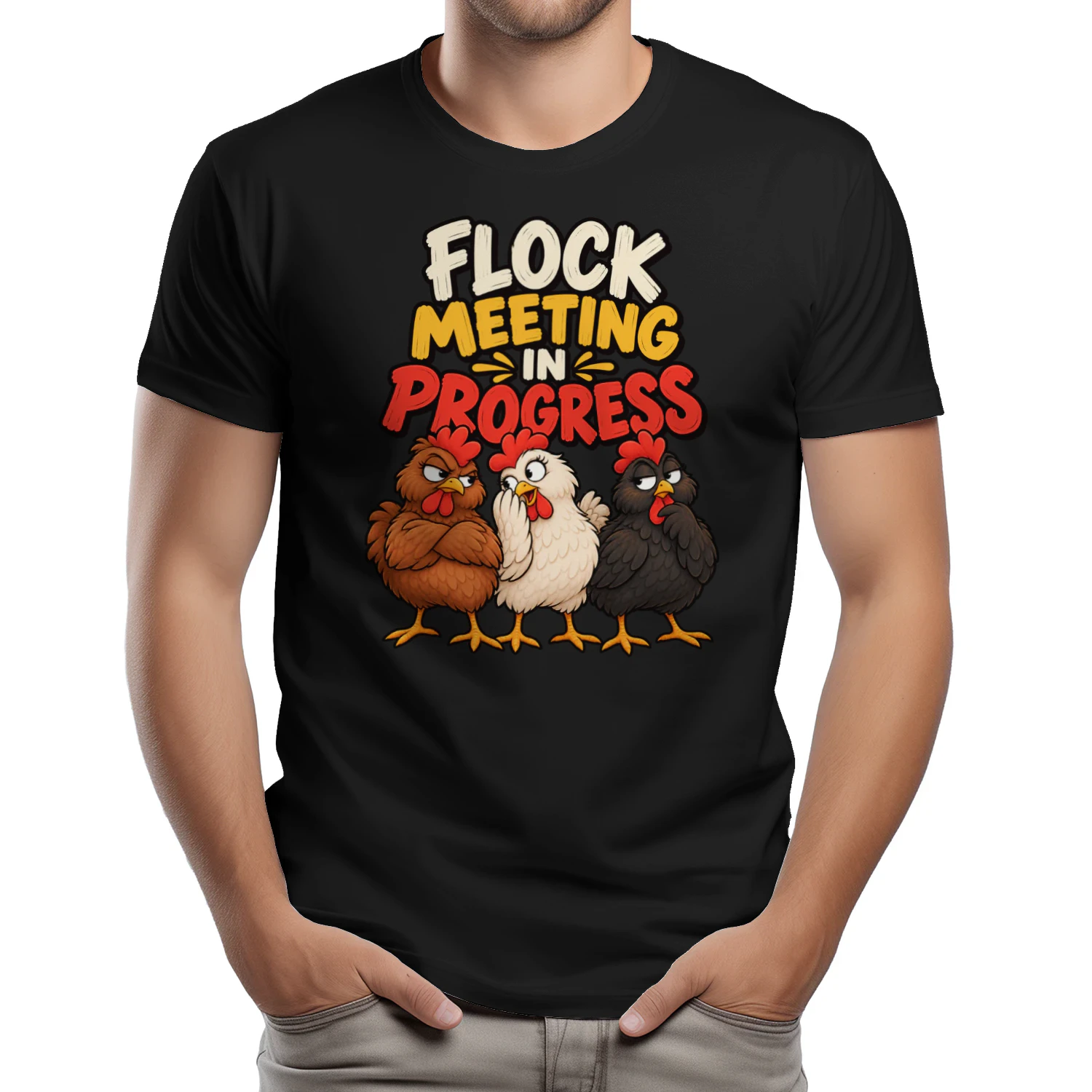 Flock Meeting In Progress
