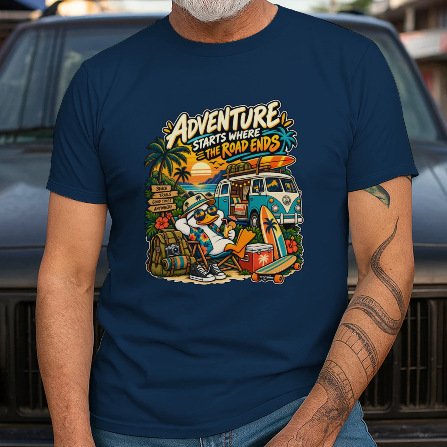 Adventure Starts Where The Road Ends