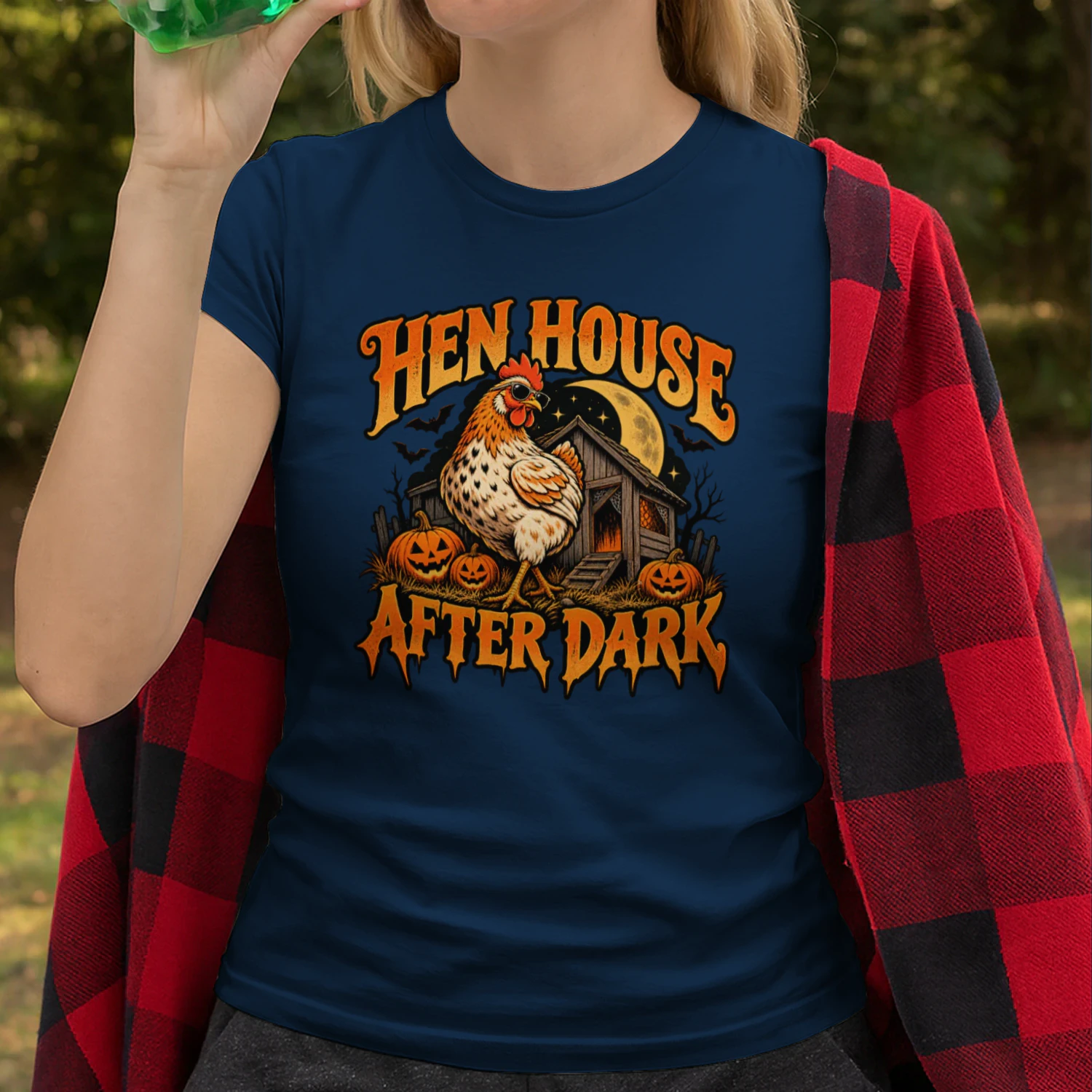 Hen House After Dark