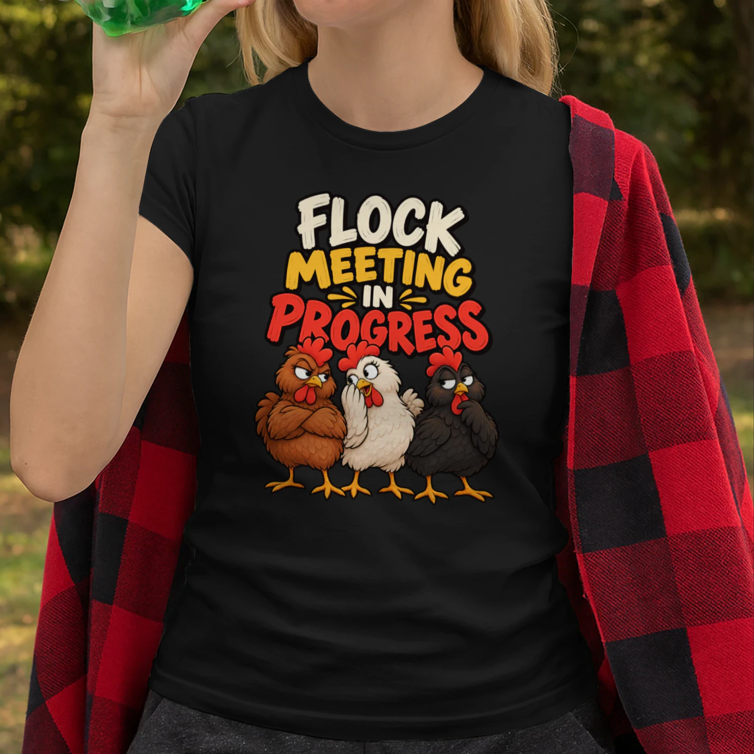 Flock Meeting In Progress