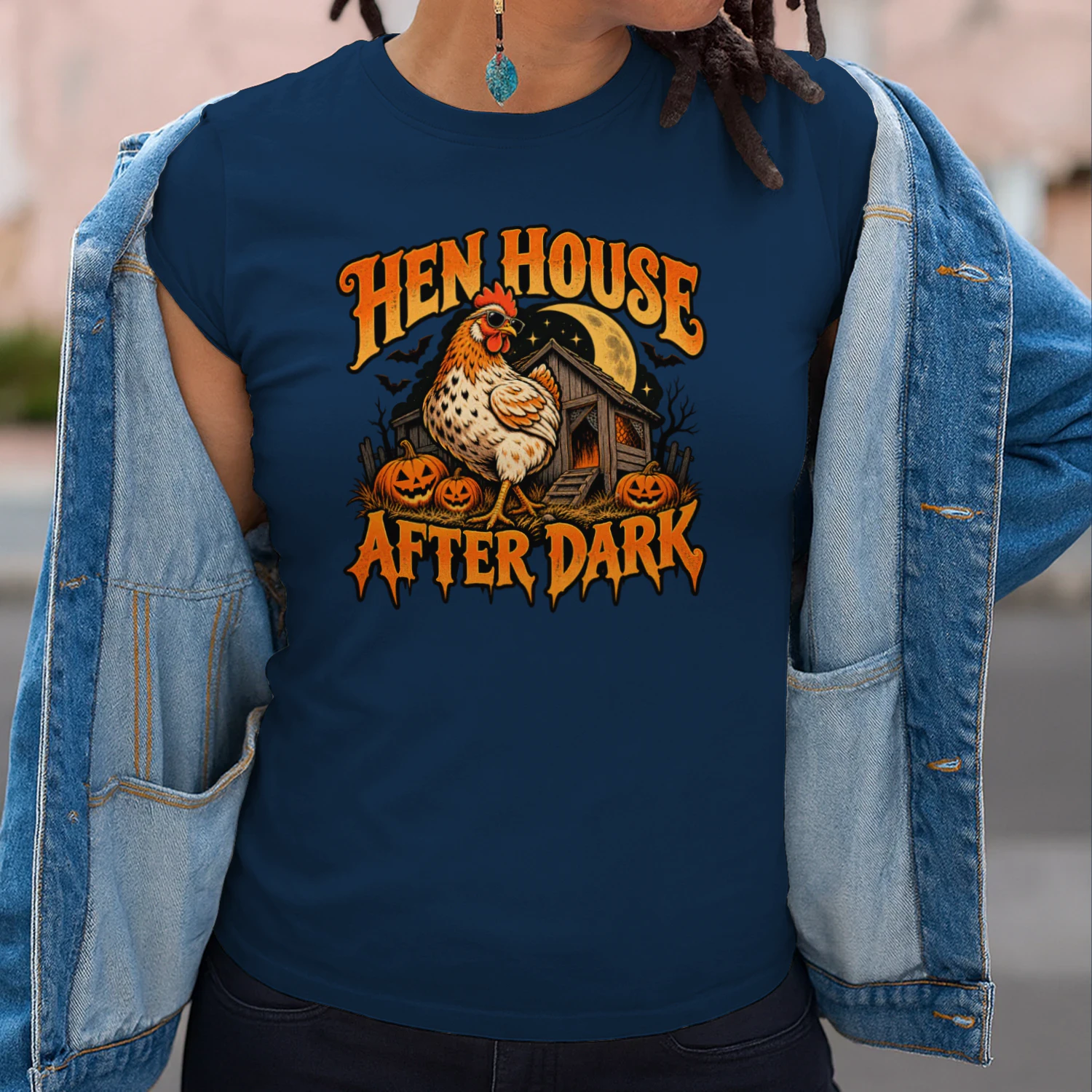Hen House After Dark