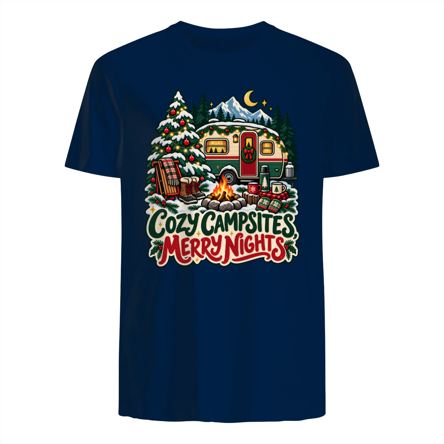 Cozy Campsites Merry Nights