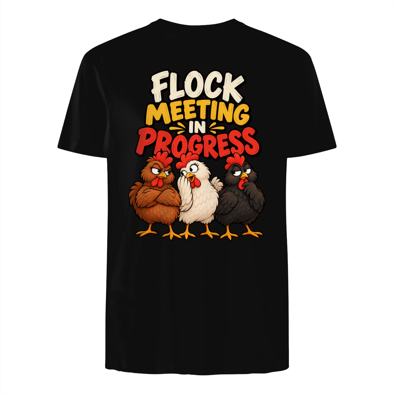 Flock Meeting In Progress