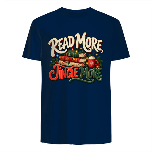 Read More Jingle More Christmas Book Lover Shirt