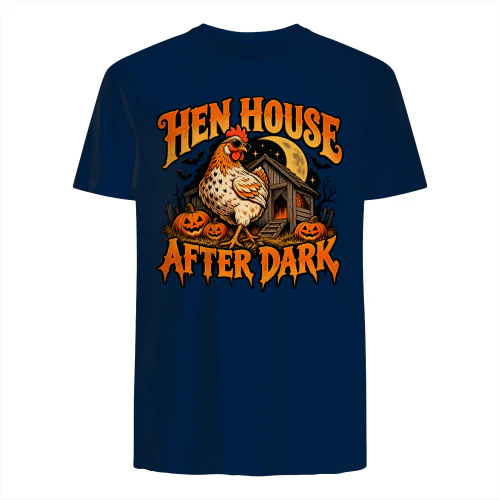 Hen House After Dark Halloween Chicken Shirt