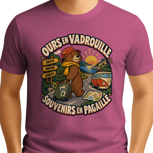 Ours en vadrouille – Souvenirs en pagaille T-shirt